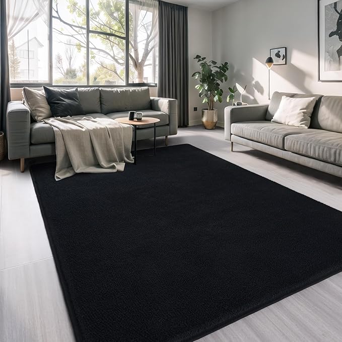 AROGAN Modern Shag Area Rug for Living Room, 5x7 Feet Washable Rugs for Bedroom - Image 7