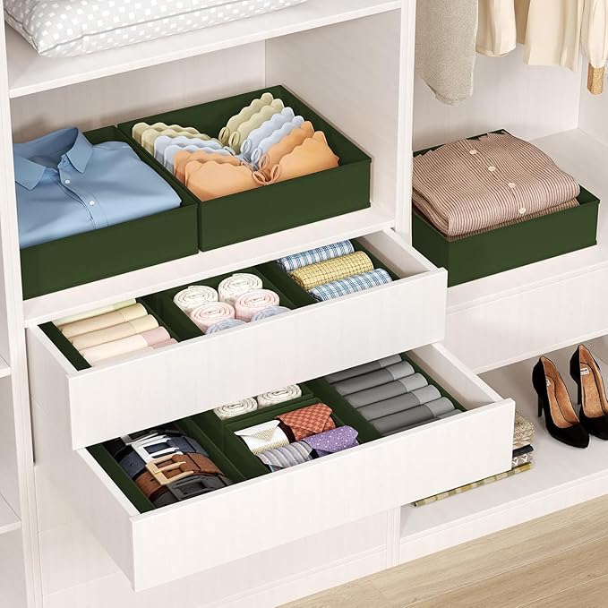 DIMJ Drawer Organizer Clothes - Image 3