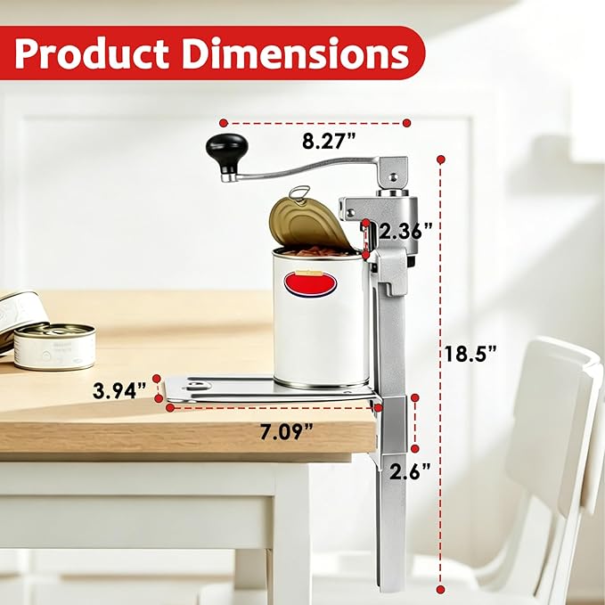 Commercial Manual Can Opener Heavy Duty