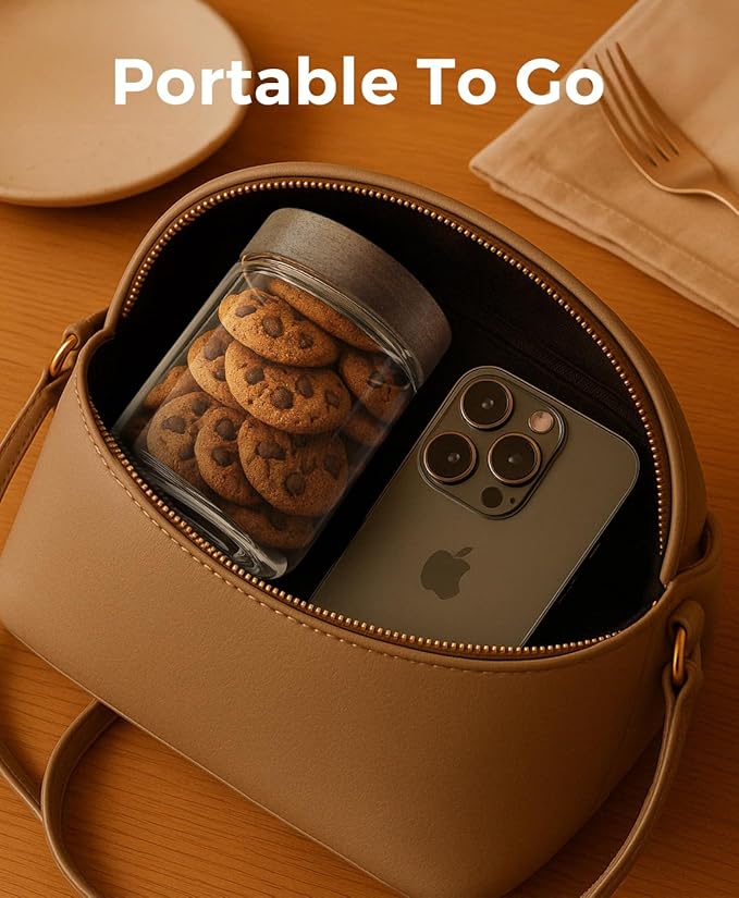 16oz 4 Pack Overnight Oats Containers - Image 7