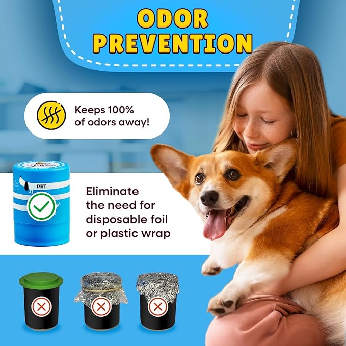 The Original Canned Dog Food Storage Container Patent Pending Reusable Airtight - Image 5
