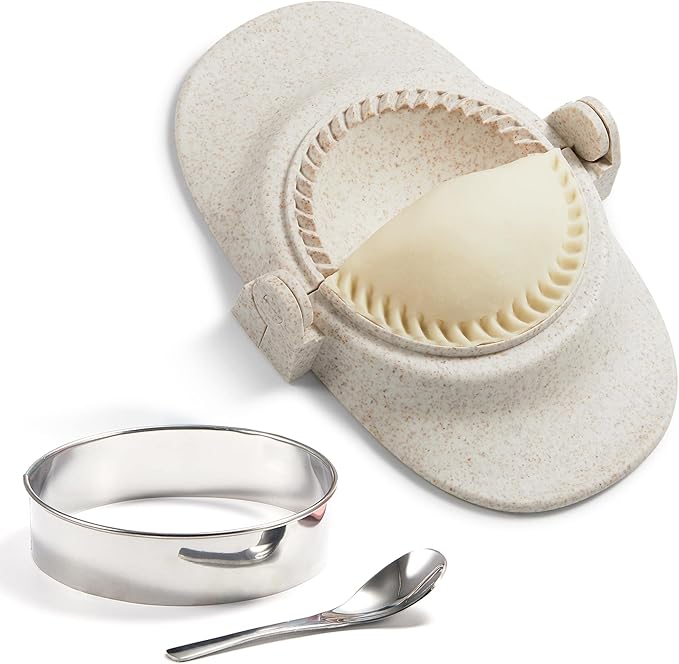 Empanada Maker Press, 6 Inch Extra Large Dumpling Maker Set by MUMSUNG