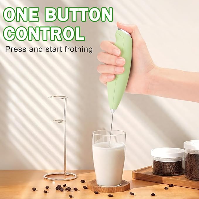 Electric Matcha Whisk Set 4 PCS Matcha Making Kit Powder Mixer Electric Milk - Image 3