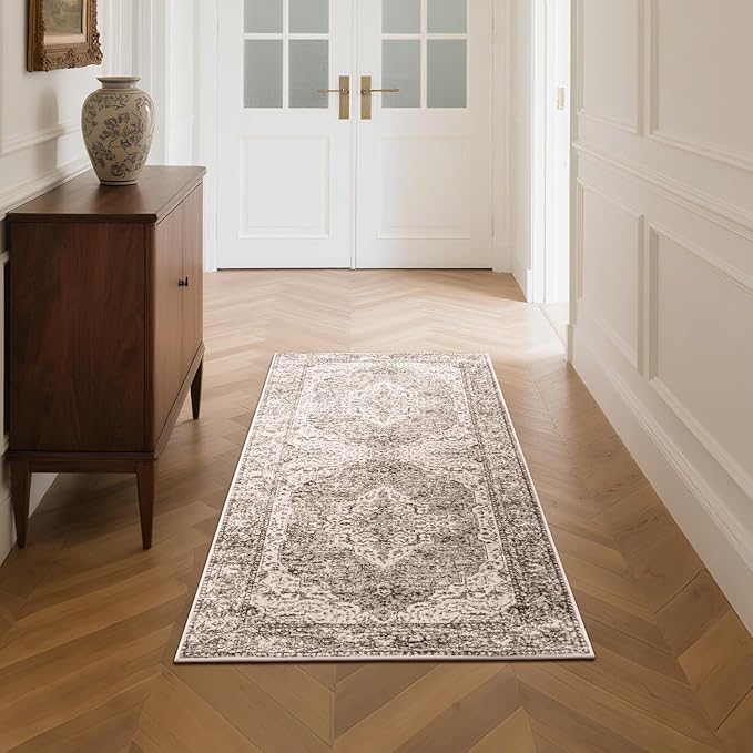 Lofus 2x5 Runner Rug for Hallways, Washable Kitchen Rugs, Non-Slip Rugs for - Image 3