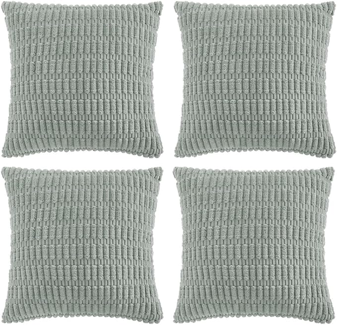 Fancy Homi 4 Packs Decorative Throw Pillow Covers by Fancy+Homi