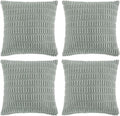 Fancy Homi 4 Packs Decorative Throw Pillow Covers by Fancy+Homi