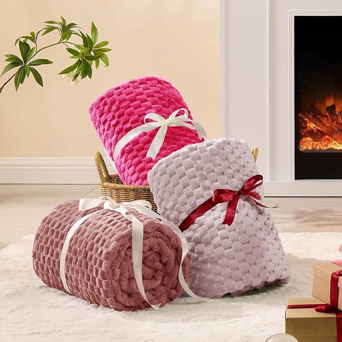 BEDELITE Fleece Twin Blankets for Couch & Bed - Image 5