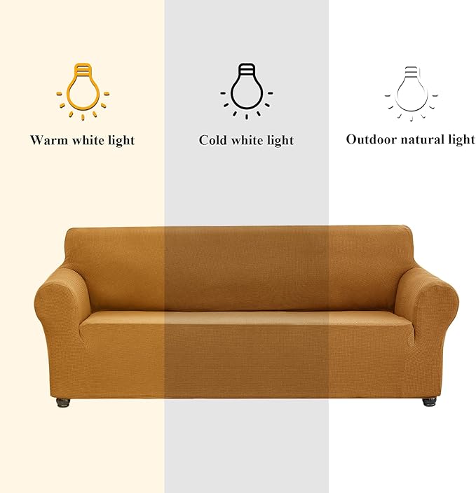 Joccun Stretch Chair Couch Cover, 1-Piece Sofa Slipcover Spandex Jacquard - Image 3