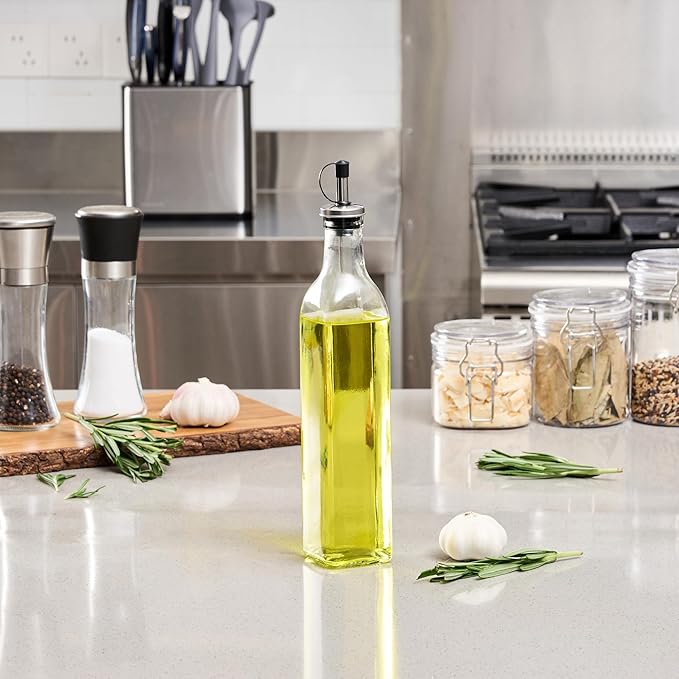 Restaurantware RW Base 16.9 Ounce Olive Oil Dispenser 1 Kitchen Oil Dispenser - Image 6