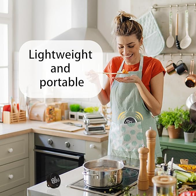 Digital Kitchen Timers, Magnetic Rotary Timer - Image 3