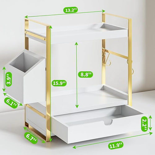 2-Tier Bathroom Counter Organizer - Image 2