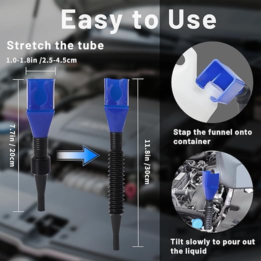 Premium Flexible Oil Funnel for Automotive Use - Image 5
