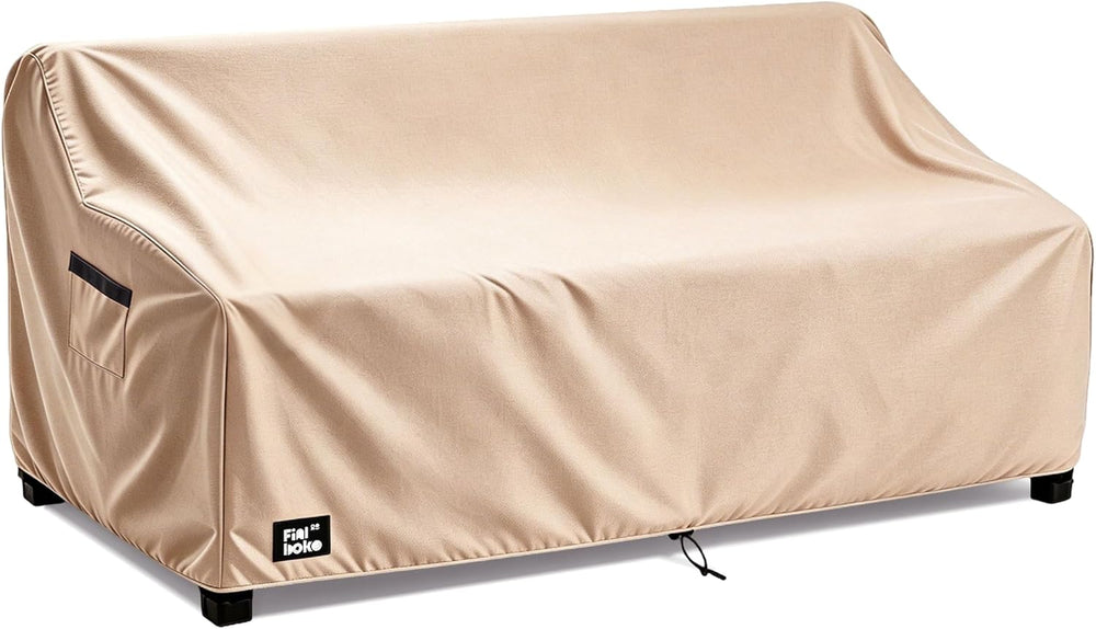 2-Seater Patio Loveseat Cover, 60Wx38Dx35H inches Outdoor Furniture Covers Wa...
