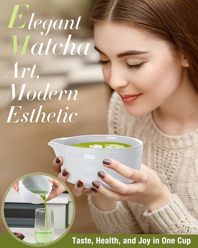 White Matcha Whisk Set - Image 7