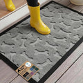 GORILLA GRIP 100% Waterproof All-Season WeatherMAX Doormat, US Designed Natural by GorillaGrip