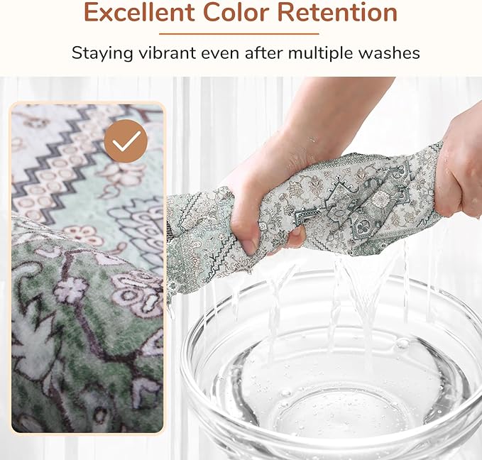 OPPODREAM Soft 6x9 Area Rugs, Washable Rug 6x9 - Image 6