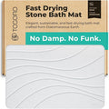 TOSORO - Stone Bath Mat Diatomaceous Earth Shower Mat Non-Slip Super Absorbent by Tosoro