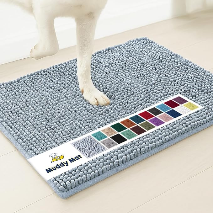Muddy Mat® | Super Absorbent Door Mat Indoor, Microfiber Quick Dry Chenille by MuddyMat%C2%AE