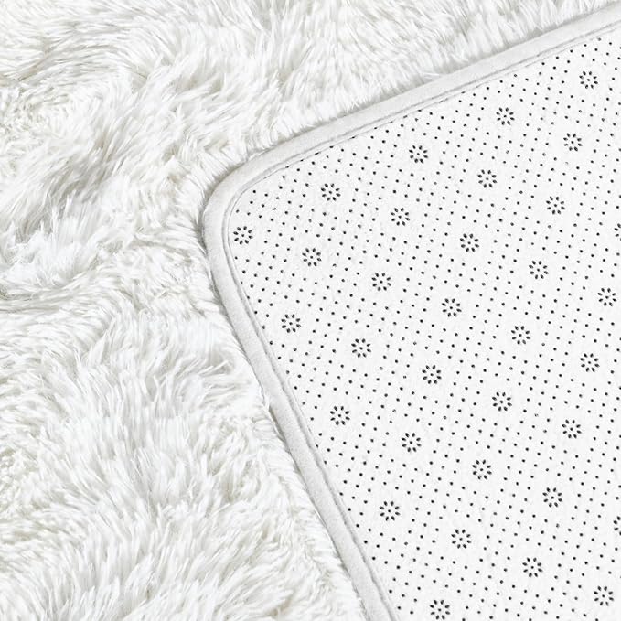 Deerhoo Large Shag Area Rugs 10 x 14, Tie-Dyed Plush Fuzzy Rug - Image 5