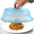 Kichwit Silicone Microwave Plate Cover Collapsible, Dishwasher Safe and BPA Free by Kichwit