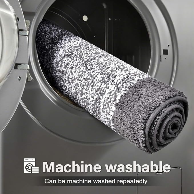48x32 Large Bathroom Rugs Washable Non Slip, Soft Absorbent Quick Dry Mats - Image 9