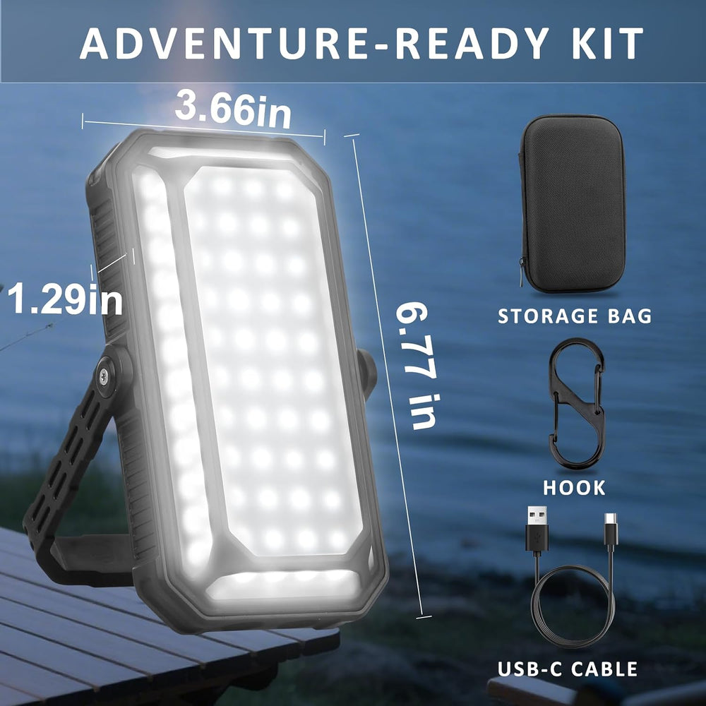 Camping Lantern LED Rechargeable - up to 120+ Hours, 10000mAh Portable Campin...