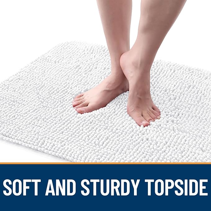 OLANLY Dog Door Mat for Muddy Paws 47x32, Absorbs Moisture and Dirt, Absorbent - Image 4