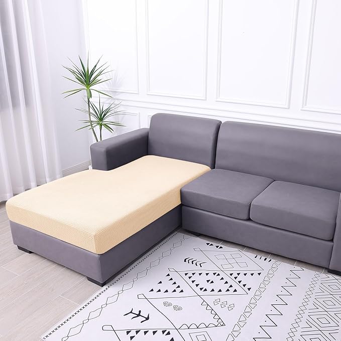 hyha Waterproof Sectional Couch Covers, Non Slip Sofa Couch Cushion Covers L - Image 7
