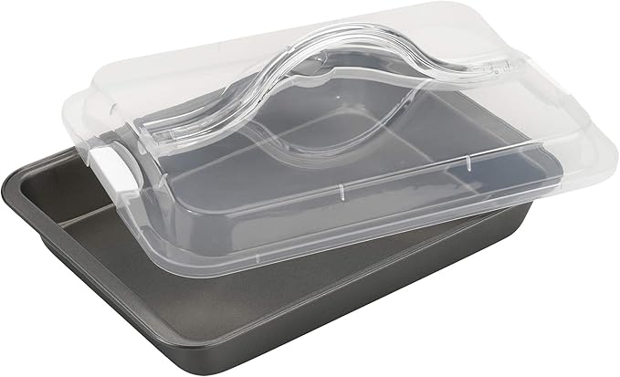 GoodCook Everyday Nonstick Steel Bake-N-Take Oblong Pan, 9 x 13 Inch by GoodCook
