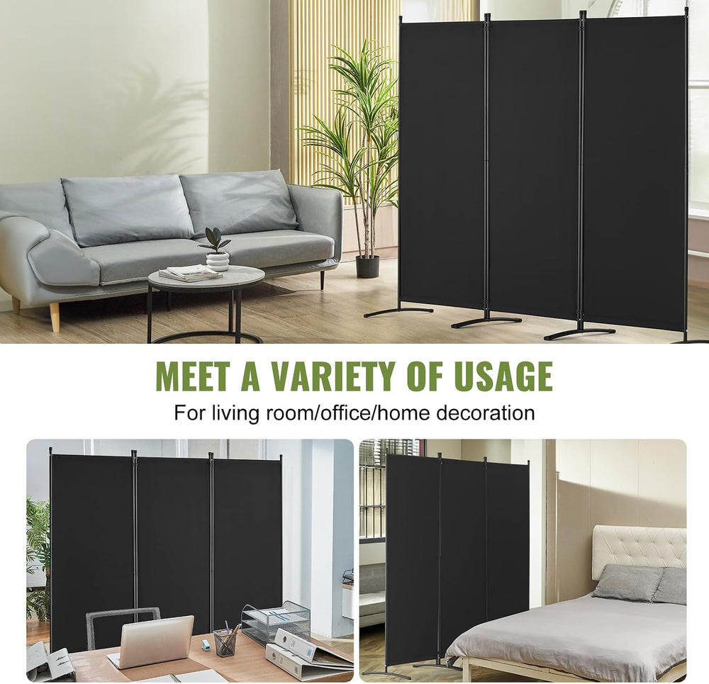 VEVOR Room Divider, Dividers and Folding Privacy Screens, Freestanding