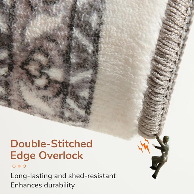 OPPODREAM Soft Area Rugs 5x7, 5x7 Washable Rug - Image 3