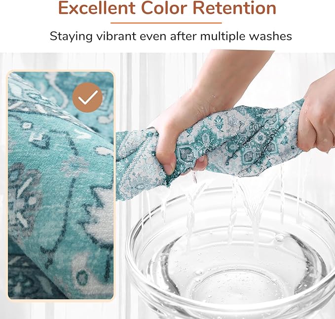 OPPODREAM Soft 10x14 Area Rugs, Washable Rugs 10x14 - Image 6