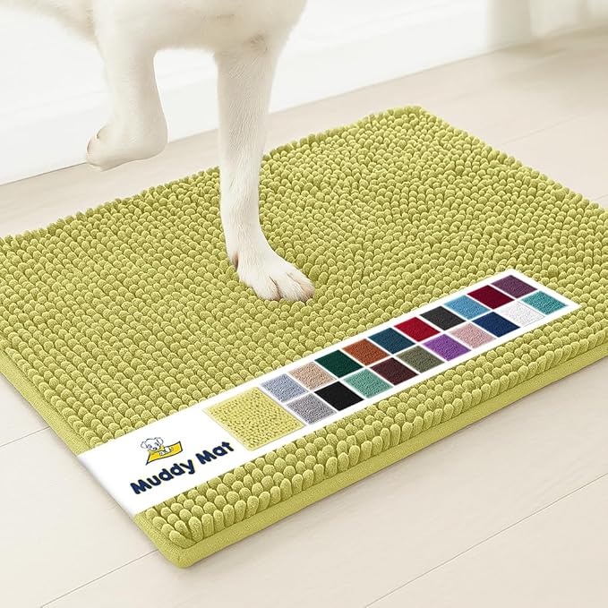 Muddy Mat® | Super Absorbent Door Mat Indoor, Microfiber Quick Dry Chenille by MuddyMat%C2%AE