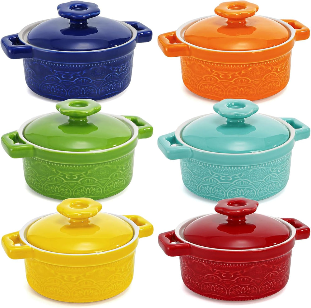 Hacaroa Set of 6 Mini Cocotte