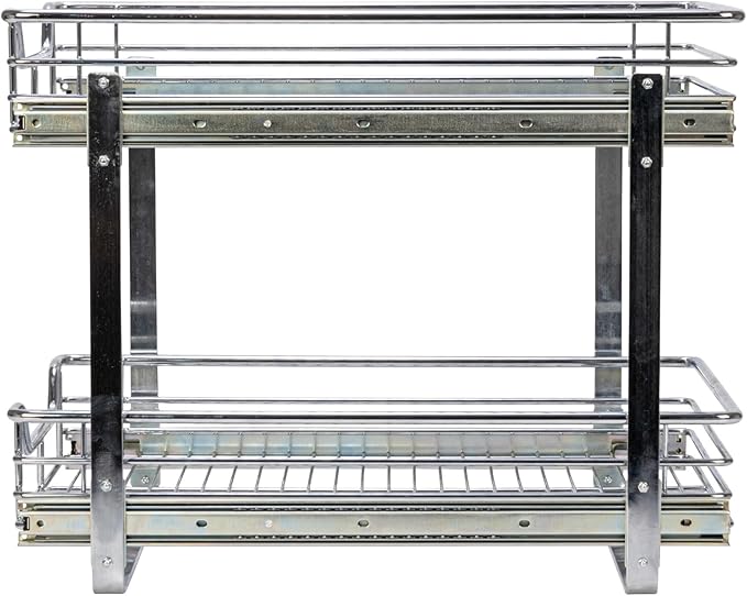 Household Essentials Glidez Multipurpose Chrome-Plated Steel Pull-Out/Slide-Out - Image 8