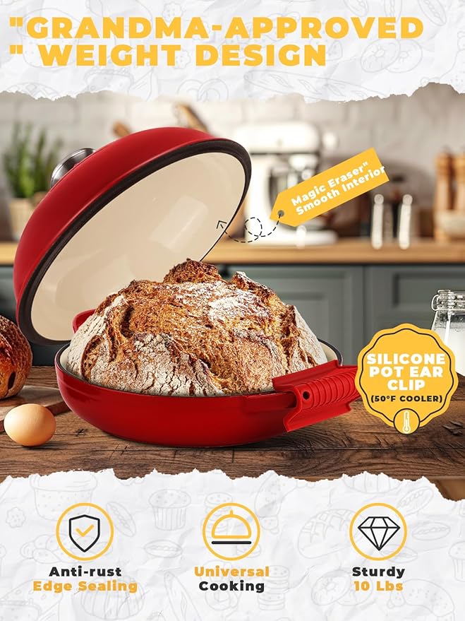 Dutch Oven Bread Baking Pot