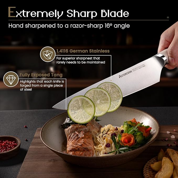 Knife Set, Astercook Kitchen Knife Set