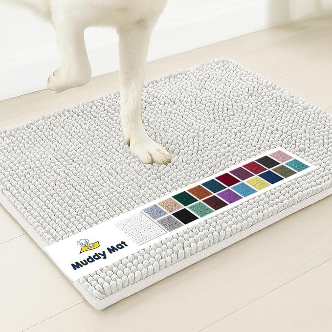 Muddy Mat® | Super Absorbent Door Mat Indoor, Microfiber Quick Dry Chenille by MuddyMat%C2%AE