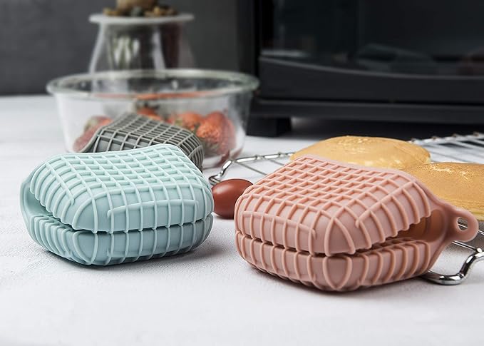 Mini Silicone Oven Mitts Set, Oven Mitts Heat Insulation, Oven Gloves - Image 8