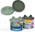 OHMO 2 Pack Pet Food Can Lids, Silicone Pet Food Can Lids Covers by OHMO