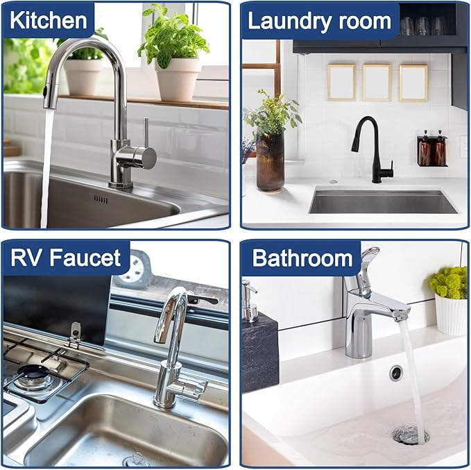 Silicone Faucet Mat for Kitchen Sink – Gen 3 10° Slope Splash Guard - Image 6