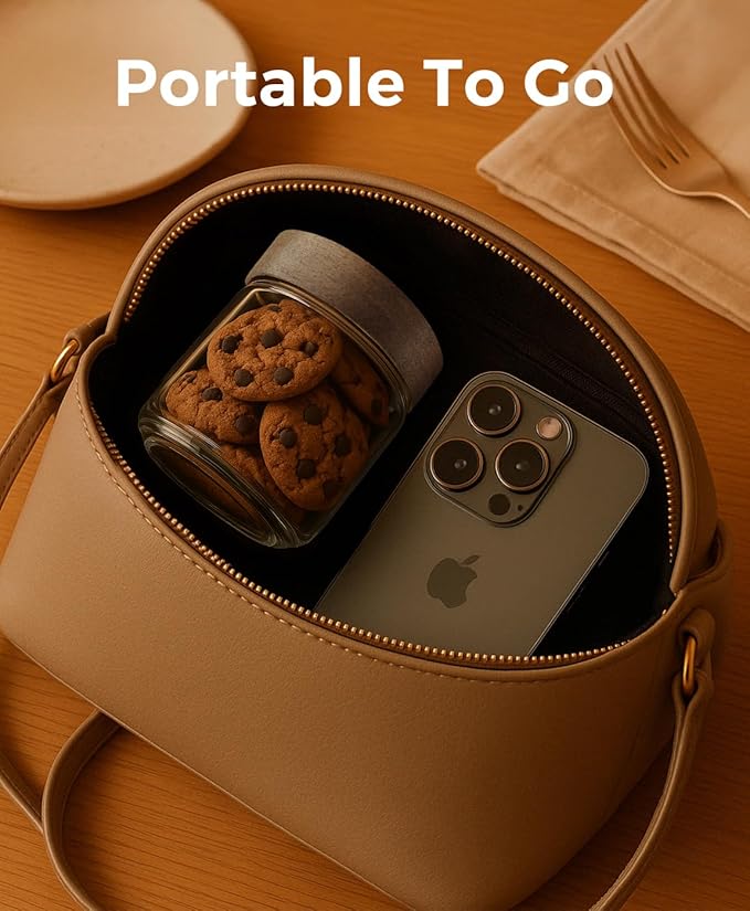 10oz 8 Pack Overnight Oats Containers - Image 7