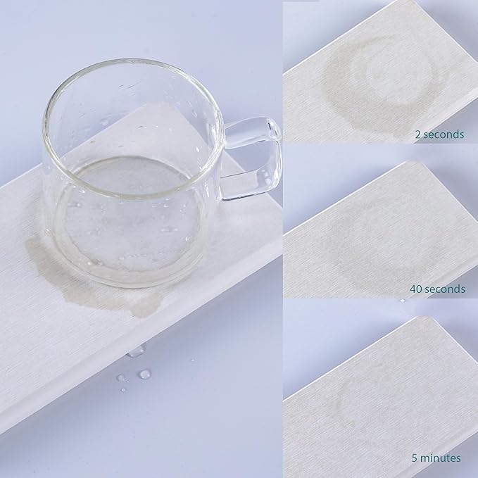NiuYichee 2 Pcs Water Absorbing Stone Trays, Kitchen/Bathroom Sink Soap Dish - Image 5