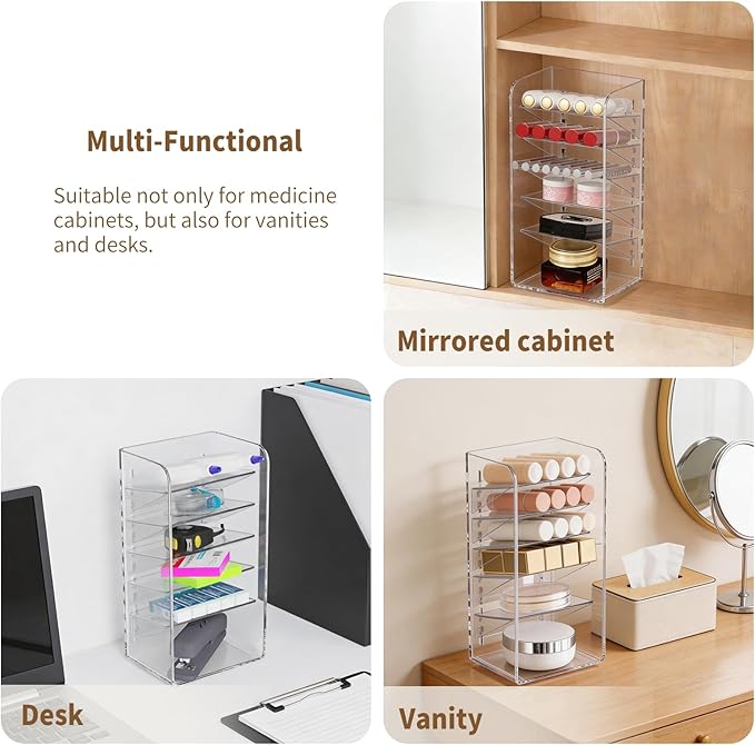 PAVSTINE Medicine Cabinet Organizer - Image 4