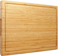 Utoplike Extra Large XXXL Bamboo Cutting Board 24 x16 Inch, Largest Wooden by Utoplike