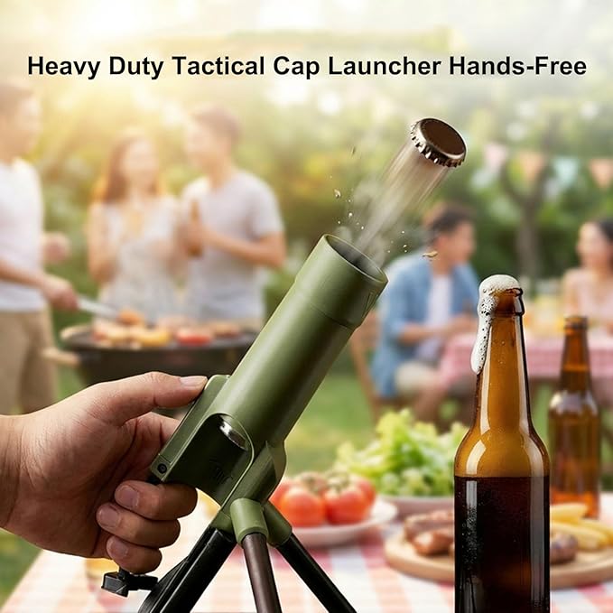 Beer Bottle Mortar Bottle Opener, 51mm Mortar Beer Bottle Opener, Heavy-Duty - Image 8