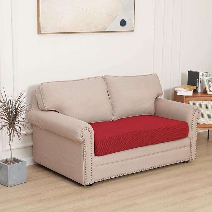 Easy-Going Stretch Loveseat Cushion Cover Sofa Cushion Furniture Protector Sofa - Image 2