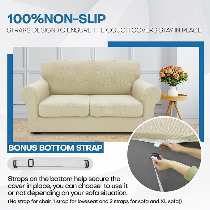 XINEAGE New 2 Pieces Chair Covers - Image 5