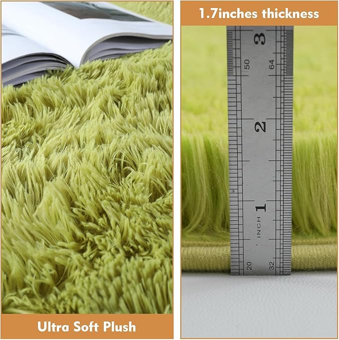 Super Soft Circle Rugs for Girls Princess Castle Toddlers Play Tent 3 Diameter - Image 4