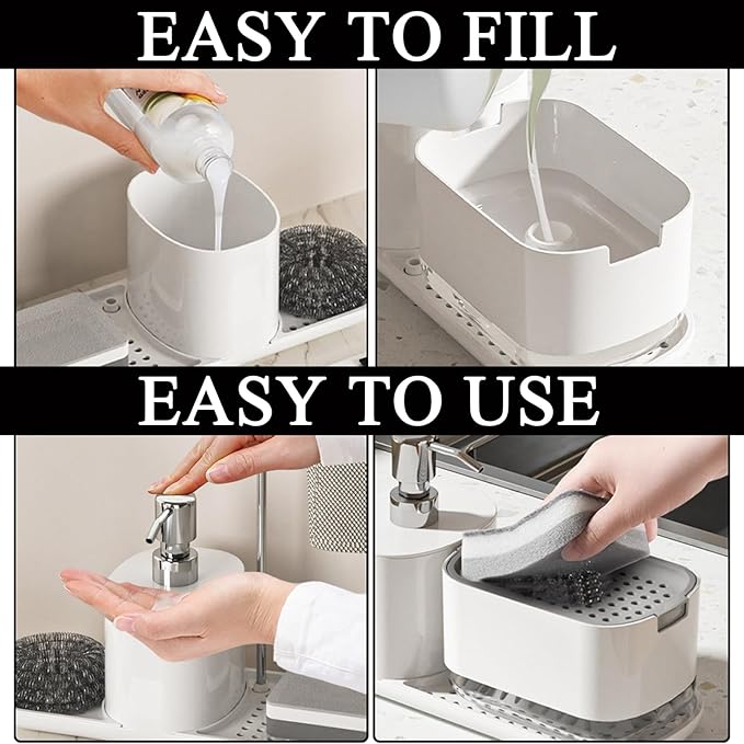 Kitchen Soap Dispenser Set - Image 5